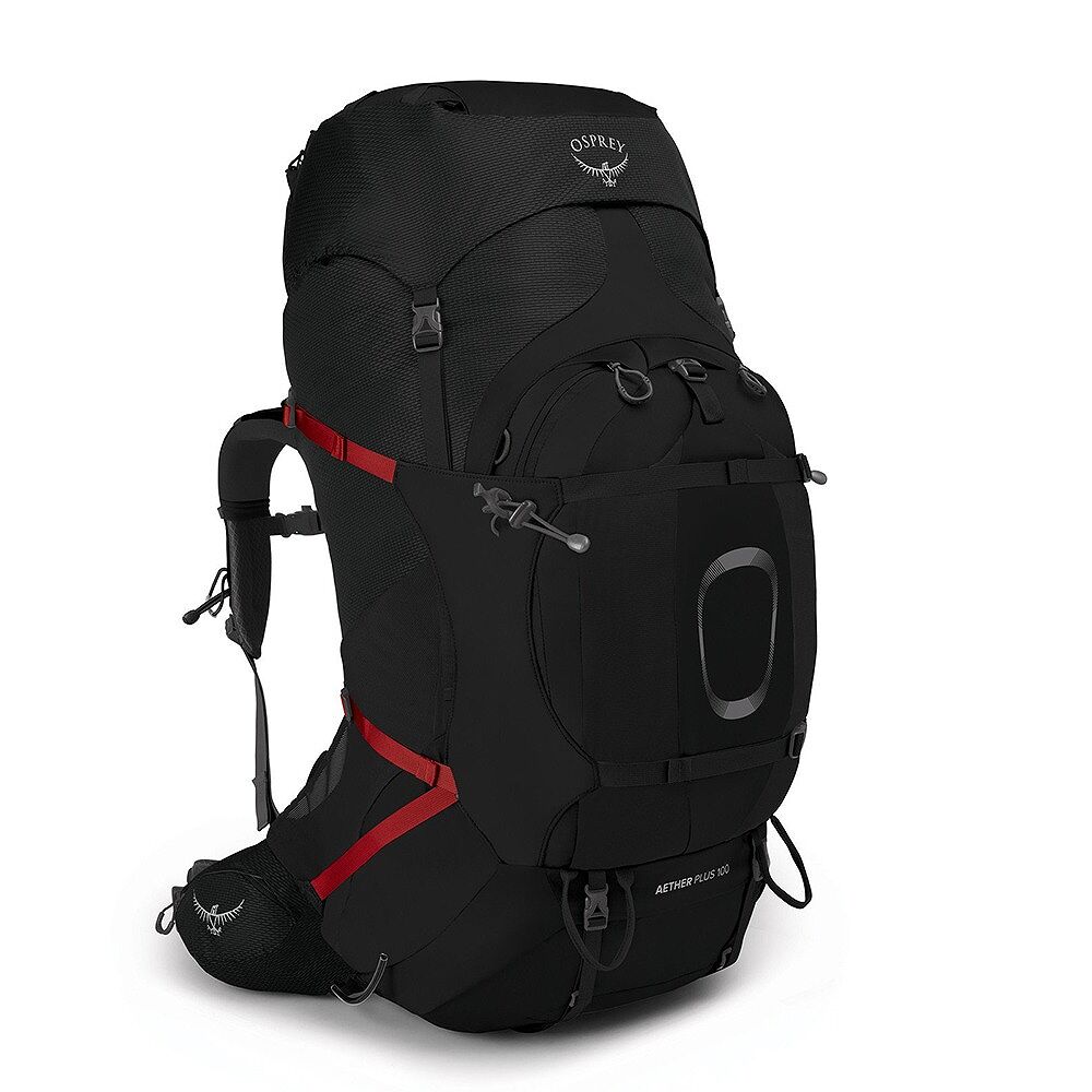Osprey Aether™ Plus 100 Backpack — Rucksack — Trekking — Belegsignale