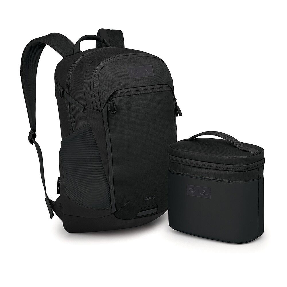 Osprey Axis Backpack & Hydro Flask Insulated Lunch Bag — Rucksack — Alltag — Belegsignale
